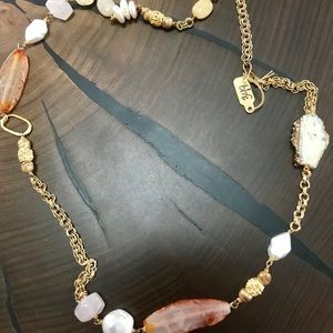 Multi stone necklace